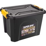 Super-Bag 18 lt ASR-4034 Siyah Saklama Kutusu Taşınabilir Özellikleri ile Atölye ve Ev Kullanımı İçin Uygun