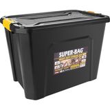 Super-Bag 60 Lt ASR-4038 Siyah Saklama Kutusu Dayanıklı Tasarım ile Profesyonel Kullanım İçin Uygun