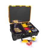 Süper Bag Master Case Organizer Bölmeli Teknisyen Takım Çantası