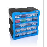 Super Bag Monoblok Çekmeceli Organizer Vida Dübel Boncuk Hobi Kutusu 20 Çekmece Organizer