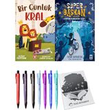 Süper Başkan Zamanı Durduran Saat ve Bir Günlük Kral 2'li Set + Hediyeli