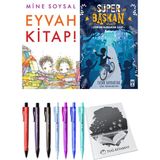 Süper Başkan Zamanı Durduran Saat ve Eyvah Kitap! 2li Set