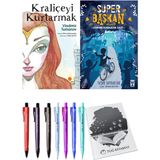 Süper Başkan Zamanı Durduran Saat ve Kraliçeyi Kurtarmak 2'li Set + Hediyeli