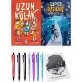Süper Başkan Zamanı Durduran Saat ve Uzun Kulak 2'li Set + Hediyeli