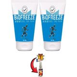Süper Biofreeze Masaj Kremi 50 ml x 2 Ad+Masaj Yağı ile - 1Paket