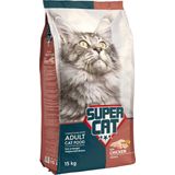 Super Cat 15 kg Tavuklu Yetişkin Kedi Maması