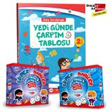 Süper Dahiler Çarpım Tablosu Seti - Dikkat Atölyesi Yayınları