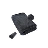 Süper Emici Oto Kurulama Bezi Araç Temizlik Havlusu Mikrofiber Temizleme Bezi Araba Yıkama Süngeri (50x70cm) (Gri)