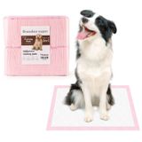 Süper Emici Sızdırmaz Köpek ve Yavru Evcil Hayvan Eğitim Pedi, Ev Kıran Yavru Köpek Pedleri Tek Kullanımlık (Ekstra Küçük 100 Adet 33 cm x 17,7 inç)