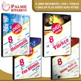 Süper Enerji 8. Sınıf Matematik - Fen Bilimleri Yeni Nesil Deneme Sınavı Seti Nitelik Yayınları & Palme Kitabevi