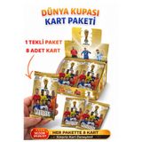 süper final 2026 Dünya Kupası Futbolcu Kartları 20 Paket 160 Adet Futbol Kart Oyun Kartları (Kutulu)
