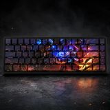 Super Galaxy Annie Temalı 68 Tuşlu Pbt Sublimasyon Mekanik Klavye Tuş Başlığı Seti (Keycaps Set)