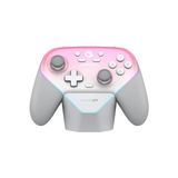 Super Gaming Controller For Pc/switch/ios/, Hall Effect Stick & Trigger, Rubberized Grips, Rgb Lighting, Swappable Abxy, Detachable Faceplate, 1000MAH With Charging - standart