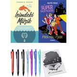 Süper Gazeteciler 2 Parktaki Esrar ve İçimdeki Müzik 2'li Set - Kalem