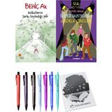 Süper Gazeteciler 3 Likörlü Çikolata ve Bülbüllerin Şarkı Söylediği Yer 2'li Set - Kalem
