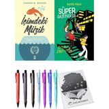 Süper Gazeteciler 4 Belalı Davetiye ve İçimdeki Müzik 2'li Set - Kalem