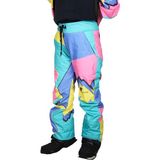 Super Girl Tasarım Kayak ve Snowboard Pantolonu Snowsea SS7780 - 11 - 12 Yaş - Mavi