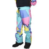 Super Girl Tasarım Kayak ve Snowboard Pantolonu Snowsea SS7780 - 7 - 8 Yaş - Mavi
