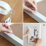 Süper Güçlü 5 Metre Çift Taraflı Nano Teknolojili Süper Güçlü Bant Extra Güçlü Duvar Çerçeve