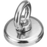 Süper Güçlü Halkalı Neodyum Pot Mıknatıs 48mm Çapında Fishing Magnet, Kanca Kurtarma Mıknatısı