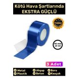 Süper Güçlü Su Geçirmez Sızdırmaz Mavi Renk Çok Amaçlı Tamir ve İzolasyon Bandı 48mm x 10m - 3 Adet