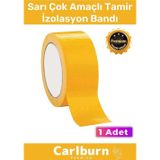 Süper Güçlü Su Geçirmez Sızdırmaz Sarı Renk Çok Amaçlı Tamir Izolasyon Bandı 48MM x 10M 1 Adet