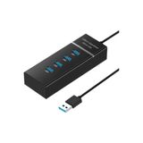 Süper Hızlı 4 Port Usb 3.0 Hub Çoklayıcı (5Gbps Veri Aktarımı)