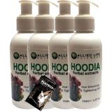 Süper Hoodia Herbal Extracts Hot Slimming 4AD &tight Sıkılaştırıcı Masaj Kremi 150 Ml+ Jel - 1li