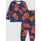 Süper Kahraman Örümcek Adam Desenli %100 Pamuk Erkek Çocuk Pijama Takımı