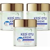 Süper Kedi Otu Kremi 50 Ml 3 Adet Kafur Ağacı Yağı Içerikli Krem
