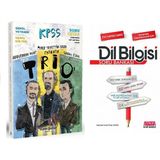 Süper Kitap Yayınları KPSS Trio Genel Yetenek Genel Kültür Soru Cevap ve Dil Bilgisi Soru Bankası Seti 2 Kitap