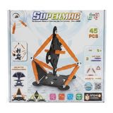 Super Mag Supermag 45 Parça Manyetik Yapı ve Stem Eğitim Seti - MIKNATISLI OYUNCAKLAR
