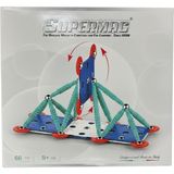 Super Mag Supermag 66 Parça Manyetik Yapı ve Geometri Seti-Stem Eğitici Manyetik Oyuncak - MIKNATISLI OYUNCAKLAR