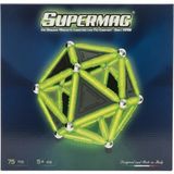 Super Mag Supermag 75 Parça Fosforlu Manyetik Yapı ve Geometri Oyuncağı- Stem Set - MIKNATISLI OYUNCAK
