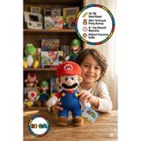 Super Mario 30 Cm Peluş Oyuncak Yumuşak Lisanslı Mario Bebek Koleksiyon Figürü