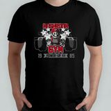 Super Mario Bros Fitness Gym %100 Pamuklu Bisiklet Yaka T-Shirt Model 13 - Siyah - 8 - 12 Yaş