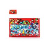 Süper Mario Oyuncak Figürleri Full Set 17 Parça Luigi ve Mario