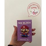 Süper Mario Temalı Mikro Blok Seti (1 Adet Işıklı Unicorn Yüzük Hediyeli