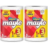 Süper Maylo Dev Havlu 2li paket