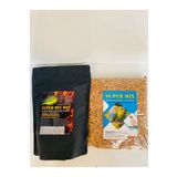 SUPER MİX Kızıştırıcı Mama (500 Gram) Ve Zengin Içerikli Kuş Yemi (500 Gram) Ikilisi