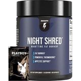 Süper Night Shred Nighttime Fat Burner 60 Caps + 1 Hediyeli Jel - 1li