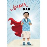 SUPER PAPA - Witziger Planer & Terminkalender für Väter: Praktischer Timer für Familie, Organizer für 1 Jahr, undatiert, Tagebuch, Notizbuch, 1 ... Superheld, Bester Papa, Vatertag, Geburtstag