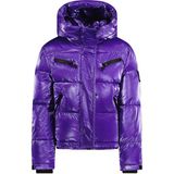 Super Rebel Mor Kız Çocuk Kayak Montu R409-5214-997-SPICY Girls Metallic - 6 Yaş
