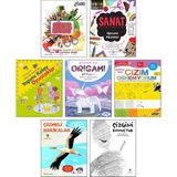 Süper Sanat - Sanat Eğlenceli Etkinlikler - Origami - Dünyanın Dört Bir Yanından Yapımı Kolay Oyuncaklar - Çizim Öğreniyorum - Çizmeli Harikalar Havada - Çizgini Konuştur 7'li Çocuklar için Çizim Seti
