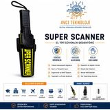 Super Scanner El Tipi Metal Dedektörü