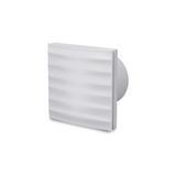 Süper Sessiz 12 W Kapaklı Düz Banyo Wc Aspiratör Fanı 100 mm Duvar Tipi - Çok Renkli - 10 x 10 cm