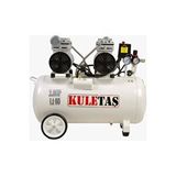 Süper Sessiz Yağsız Kompresör 60 Litre Çift Motor 2 Hp