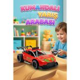 Super Speed Racing 1:20 Ölçekli Şarjlı Uzaktan Kumandalı Araba - 4 Kanallı Yarış Arabası KIRMIZI