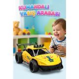 Super Speed Racing 1:20 Ölçekli Şarjlı Uzaktan Kumandalı Araba - 4 Kanallı Yarış Arabası SARI