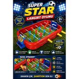Süper Star Langırt Oyunu - Futbol Maçı Oyuncak - Futbol Oyuncakları - Top Oyuncak Langırt Setleri - Langırt Oyuncakları